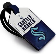 Luggage Tags Seattle Kraken Personalized Leather Luggage Tag