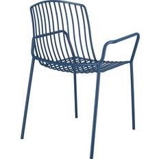 Aluminium Chaises de Jardin Jan Kurtz Mori Fauteuil De Jardin Bleu