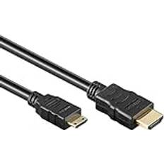 PremiumCord HDMI A-kabel mini C 1m