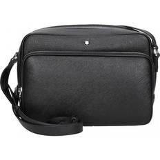 Black - Leather Messenger Bags Montblanc Sartorial Messenger Umhängetasche 25 cm