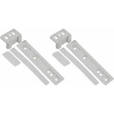 Zanussi 2 x Integrated Fridge & Freezer Door Mounting Bracket Fixing Slide Kit