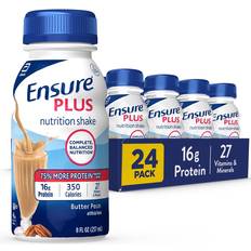 Nutritional Drinks Ensure Ensure Plus Nutrition Shake with 16 grams protein, Meal Butter