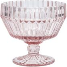 Fortessa Archie Pink Coupe Footed Dessert Bowl, Set of 4