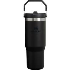 Stanley The IceFlow Flip Straw Tumbler Black 2.0 Travel Mug 30fl oz