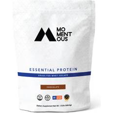 Momentous Essential Grass-Fed Whey Protein Isolate, 24 Servings