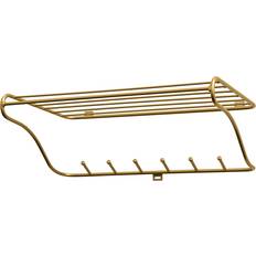 60.0 cm Hatthyllor Maze Interior 159105 Brass Hatthylla 60x20cm