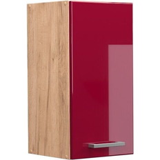 Rosso Mobili a Parete VICCO R-Line Oak / Bordeaux-Red Mobile a Parete 31x60cm