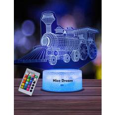 Nice Dream Nice Dream Train Illusion Night Light