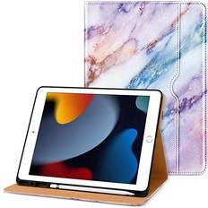 DTTO DTTO iPad 9th/8th/7th Generation 10.2 Inch Case 2021/2020/2019, Premium Business Folio Stand Cover