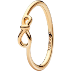 Gold Plated Rings Pandora Infinity Knot Ring - Gold