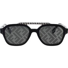 Fendi Sunglasses Fendi Glamourøse geometriske solbriller acetatramme linser