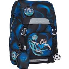 Beckmann Skoletaske 22L Magic League Blå One size Unisex Voksen, Barn, Nyfødt, Småbørn, Spædbørn