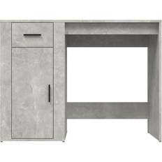 vidaXL 816788 Concrete Grey Skrivbord 49x100cm