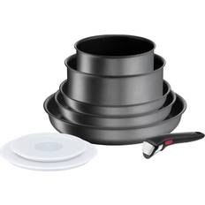 Batteries de cuisine Tefal Ingenio Daily Chef On Cookware Set with lid 8 Parts