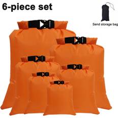 Tianci Waterproof Dry Rucksack 6 Pack Gym Bag Dry Rucksack Lightweight Storage Bag with Roll Top Bag Travel Bag-ORANGE