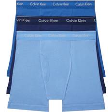 Calvin Klein Cotton Clothing Calvin Klein Classics Boxer Brief 3-pack - Blue Assorted