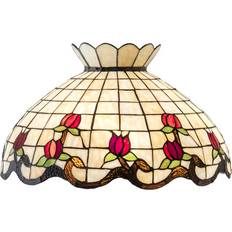 Beige Shades Meyda Lighting Meyda Tiffany 11144 Roseborder Shade