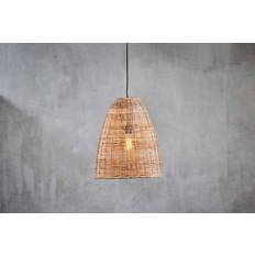 Nkuku Noko Rattan Conical Pendant Lamp