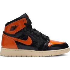 Nike Air Jordan 1 Retro High OG Shattered Backboard 3.0 GS - Black/Pale Vanilla/Starfish