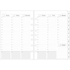 Fan&Ran 2023 7-Hole A5 Undated Weekly Planner Refill