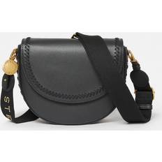 Tasker Stella McCartney Frayme MIRUM Medium Flap Shoulder Bag, Woman, Black