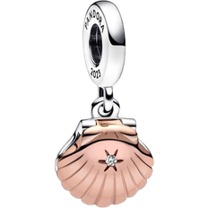 Pandora Club 2023 Seashell Charm - Rose Gold/Silver/Pearl/Transparent