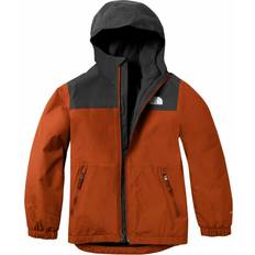 Brown Rain Jackets Children's Clothing The North Face Kid's Warm Storm Rain Jacket - Burnt Ochre/Asphalt Grey (NF0A53C9-22J)