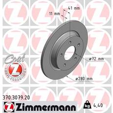 Friction Breaking Zimmermann Brake Disc COAT Z 370.3079.20