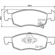 Brembo Brake System Brembo Scheibenbremse Vorderachse P 59