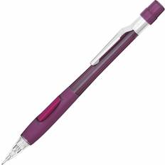 Pentel Quicker-Clicker Mechanical Pencil Transparent Red 0.9mm