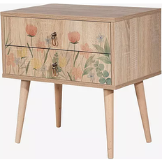 Hanah Home Natur Bord Hanah Home Cendy Atlantic Pine Sängbord 40x60cm