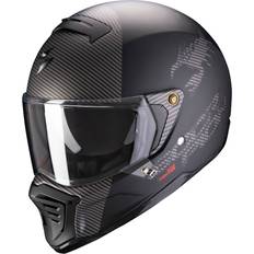 Scorpion EXO-HX1 Matt Black Silver Mujer, Hombre