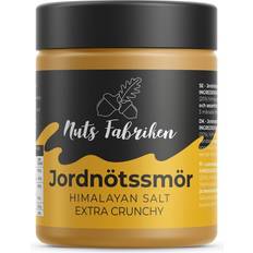 Jordnötssmör Nuts Fabriken Jordnötssmör Extra Crunchy 1000g 1pack