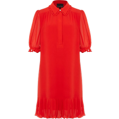 Phase Eight April Chiffon Mini Dress - Red