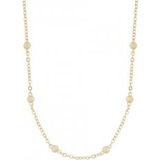 Snö of Sweden Florence Plain Chain Necklace - Gold