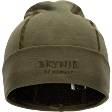 Dame - Polyamid Luer Brynje Tactical Arctic Hat - Olive Green