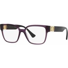 Glasses & Reading Glasses Versace 54mm Transparent Plum Opticals