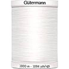 Gutermann G303-1000-000 sygarn, polyester, 000 svart, 1000 m