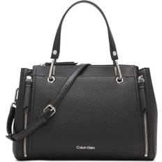 Bags Calvin Klein Women's Garnet Logo Shoulder Bag - Black/Silver