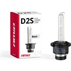 Xenon pære Amio Xenon Pære D2S 6000K Glødetråd