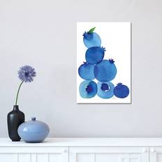 ClassicLiving Blueberries Franklin Framed Art