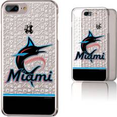 Mobile Phone Cases Keyscaper Miami Marlins iPhone 6 Plus/6s Plus/7 Plus/8 Plus Stripe Clear Case