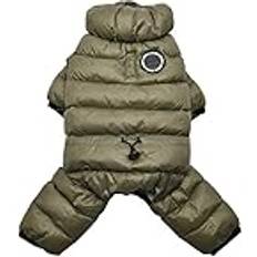 Puppia Hundar Husdjur Puppia Ultra Light Jumpsuit B Khaki