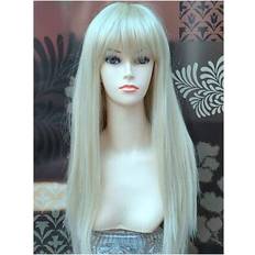 Forever Young Sleek Straight Platinum Blonde Fashion Wig