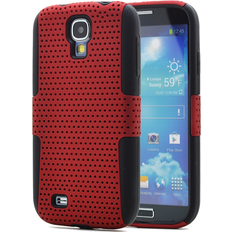 A-One Brand Mesh Combo Skal till Samsung Galaxy S4 i9500 Röd