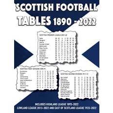 Skotska Böcker Scottish Football Tables 1890-2022 9781862234840 (Hæftet)