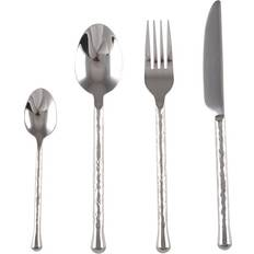 Aulica Hammered 24 Service Cutlery Set 24pcs