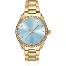 Sif Jakobs Valeria SJ-W2303-CZ-YG Woman 33 mm Analogue Sapphire glass
