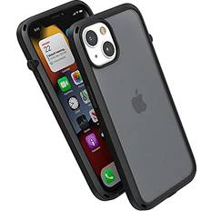 Catalyst Catalyst iPhone 13 Case Influence Series Slim Case, Finger-Print Safe Cases, Drop Proof Phone, with Lanyard Stealth Black