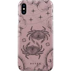 Burga Cancer iPhone XS Max Case, Snap Pink